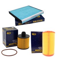 Filter Set Luftfilter SB 2274 + Innenraumfilter SA 1315 +...