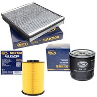 Filter set air filter SB 2188 + cabin air filter SAK 200...