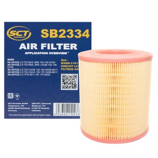 Filter set air filter SB 2334 + cabin air filter SAK 174 + oilfilter SH 4796 L