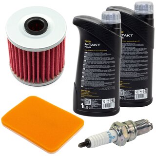 Maintenance Set oil 2 liters air filter + oil filter + spark plug