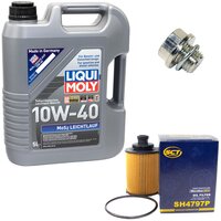 Motorl Set 10W-40 5 Liter + lfilter SH 4797 P +...