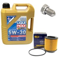 Motorl Set 5W-30 5 Liter + lfilter SH 4025 P +...