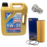 Engine Oil Set 5W-30 5 liters + Oilfilter SCT SH 4036 P +...