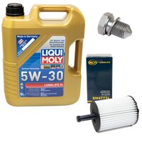 Engine Oil Set 5W-30 5 liters + Oilfilter SCT SH 4771 L +...