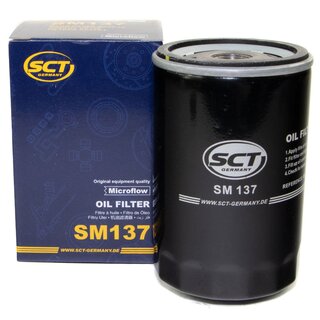 Motorl Set 5W-30 5 Liter + lfilter SM 137 + lablassschraube 03272