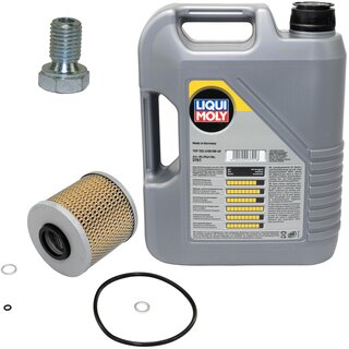 Engine Oil Set 5W-40 5 liters + Oilfilter SCT SH 410 + Oildrainplug 48893