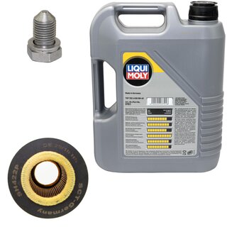 Engine Oil Set 5W-40 5 liters + Oilfilter SCT SH 422 P + Oildrainplug 48871
