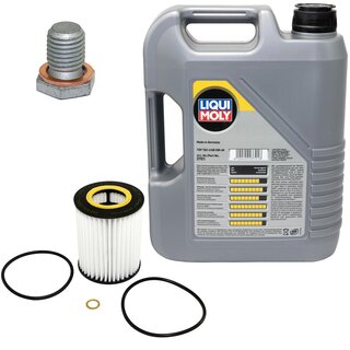 Engine Oil Set 5W-40 5 liters + Oilfilter SCT SH 426 L + Oildrainplug 100551