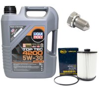 Motorl Set 5W-30 5 Liter + lfilter SH 4091 L +...