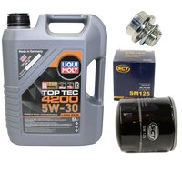 Motorl Set 5W-30 5 Liter + lfilter SM 125 +...