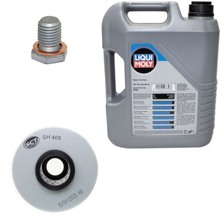 Motorl Set 5W-30 5 Liter + lfilter SH 405 + lablassschraube 100551