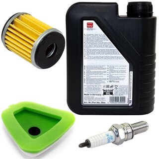 Maintenance Set oil 1 liter air filter + oil filter + spark plug