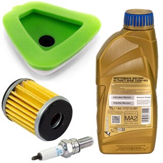 Maintenance Set oil 1 Liters air filter + oil filter + spark plug
