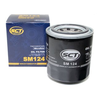 Motor oil set of Engineoil Engine Oil MANNOL 20W-50 Safari API SN/CH-4 5 liters + oil filter SM 124