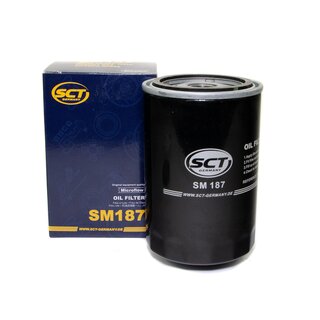 Motor oil set of Engineoil Engine oil semisynthetic MANNOL Defender 10W-40 API SN 5 liters + oil filter SH 4025 P