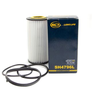 Motor oil set of Engineoil Engine oil MANNOL 10W-30 Special Plus API SN 5 liters + oil filter SH 4796 L