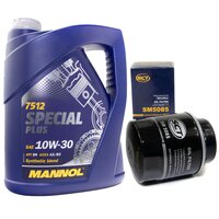 Motor oil set of Engineoil Engine oil MANNOL 10W-30...