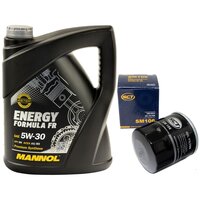 Motor oil set of Engineoil Engine Oil MANNOL 5W30 API SN...