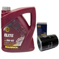 Motor oil set of Engineoil Engine oil MANNOL ELITE 5W40...