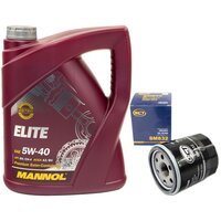 Motor oil set of Engineoil Engine oil MANNOL ELITE 5W40...