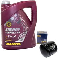 Motor oil set of Engineoil Engine oil MANNOL Energy...