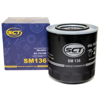 Motorl Set 5W-40 5 Liter + lfilter SM 136