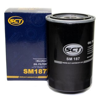 Motorl Set 5W-40 5 Liter + lfilter SM 187