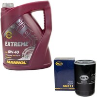 Motor oil set of Engineoil Engine oil MANNOL Extreme...