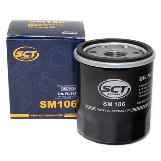 Motorl Set 5W-30 5 Liter + lfilter SM 106 + lablassschraube 172445
