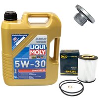 Engine Oil Set 5W-30 5 liters + Oilfilter SCT SH 426 L +...