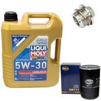 Engine Oil Set 5W-30 5 liters + Oilfilter SCT SM 111 +...