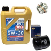 Motorl Set 5W-30 5 Liter + lfilter SM 174 +...