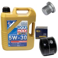 Engine Oil Set 5W-30 5 liters + Oilfilter SCT SM 5084 +...