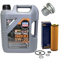 Motorl Set 5W-30 5 Liter + lfilter SH 4030 P +...