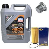 Engine Oil Set 5W-30 5 liters + Oilfilter SCT SH 4079 P +...