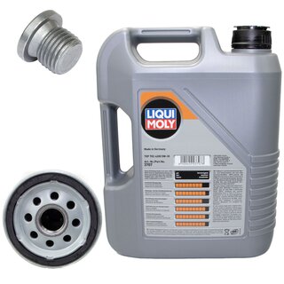 Motorl Set 5W-30 5 Liter + lfilter SM 5092 + lablassschraube 103328