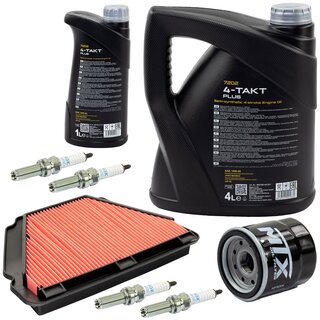 Maintenance Set oil 5 liters air filter + oil filter + spark plugs
