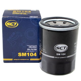 Motorl Set 5W-30 5 Liter + lfilter SM 104 + lablassschraube 30269