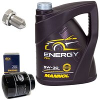 Motorl Set 5W-30 5 Liter + lfilter SM 5085 +...