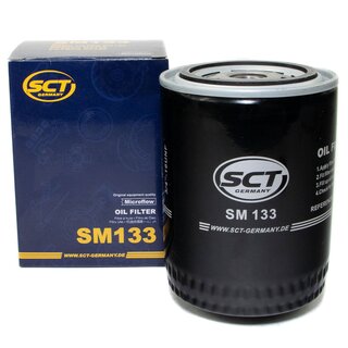 Engine Oil Set 5W-30 5 liters + Oilfilter SCT SM 133 + Oildrainplug 03272