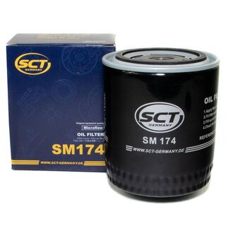 Motorl Set 5W-30 5 Liter + lfilter SM 174 + lablassschraube 48871