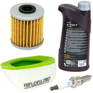 Wartungspaket l 1 Liter + Luftfilter + lfilter + Zndkerze