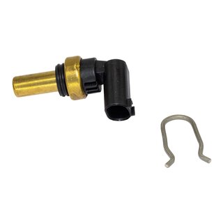 Coolant temperature sensor with seal and retaining spring 108135