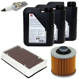 Maintenance Set oil 3 liters air filter + oil filter + spark plug