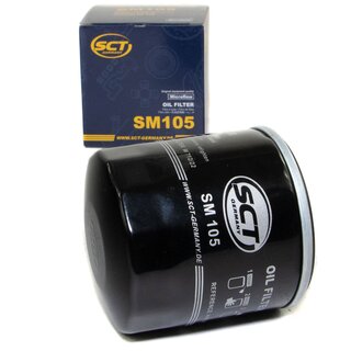 Motorl Set Motorl Febi SAE 10W-40 6 Liter + lfilter SM 105