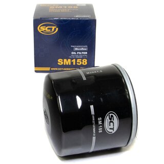 Motor oil set of Engine oil Febi SAE 10W-40 6 liter + oil filter SM 158