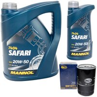 Motor oil set of Engine Oil MANNOL 20W-50 Safari API...