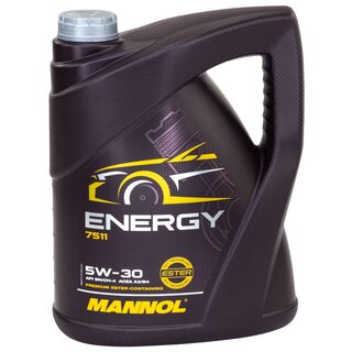 Motorl Set Motorl MANNOL Energy 5W-30 API SN/CH-4 6 Liter + lfilter SH 4093 P