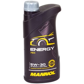 Motorl Set Motorl MANNOL Energy 5W-30 API SN/CH-4 6 Liter + lfilter SH 4093 P
