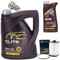 Motor oil set of Engine oil MANNOL ELITE 5W40 API SN /...